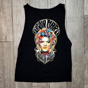 Bruno Mars the moonshine jungle‎ tour double sided graphic 2013 tour tank